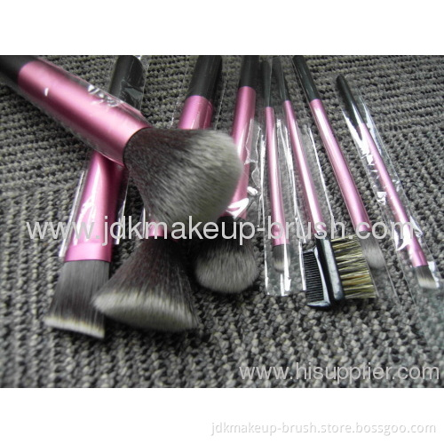 Synthetic Hair Professional Makeup Brush Set With Long Handle